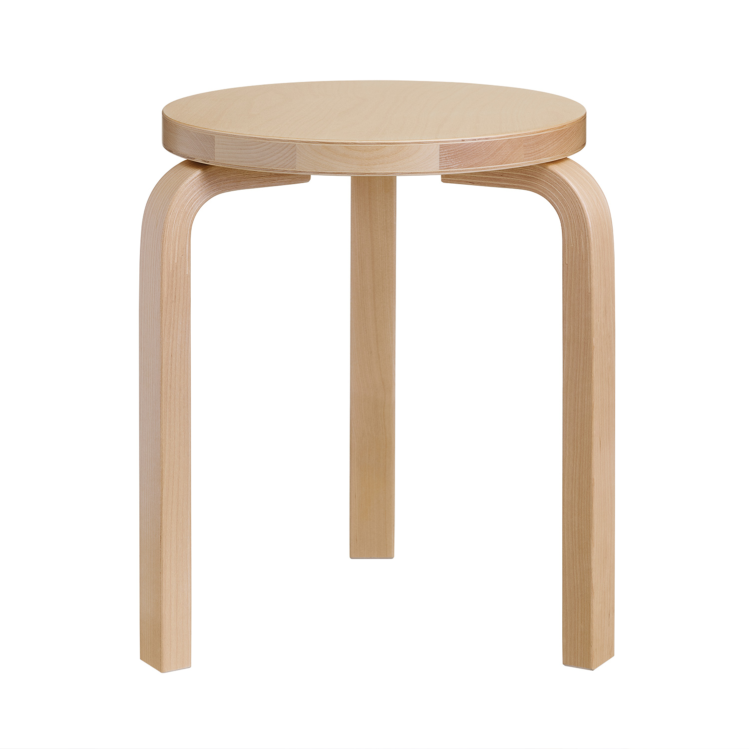artek hocker 60 birke freisteller 90725