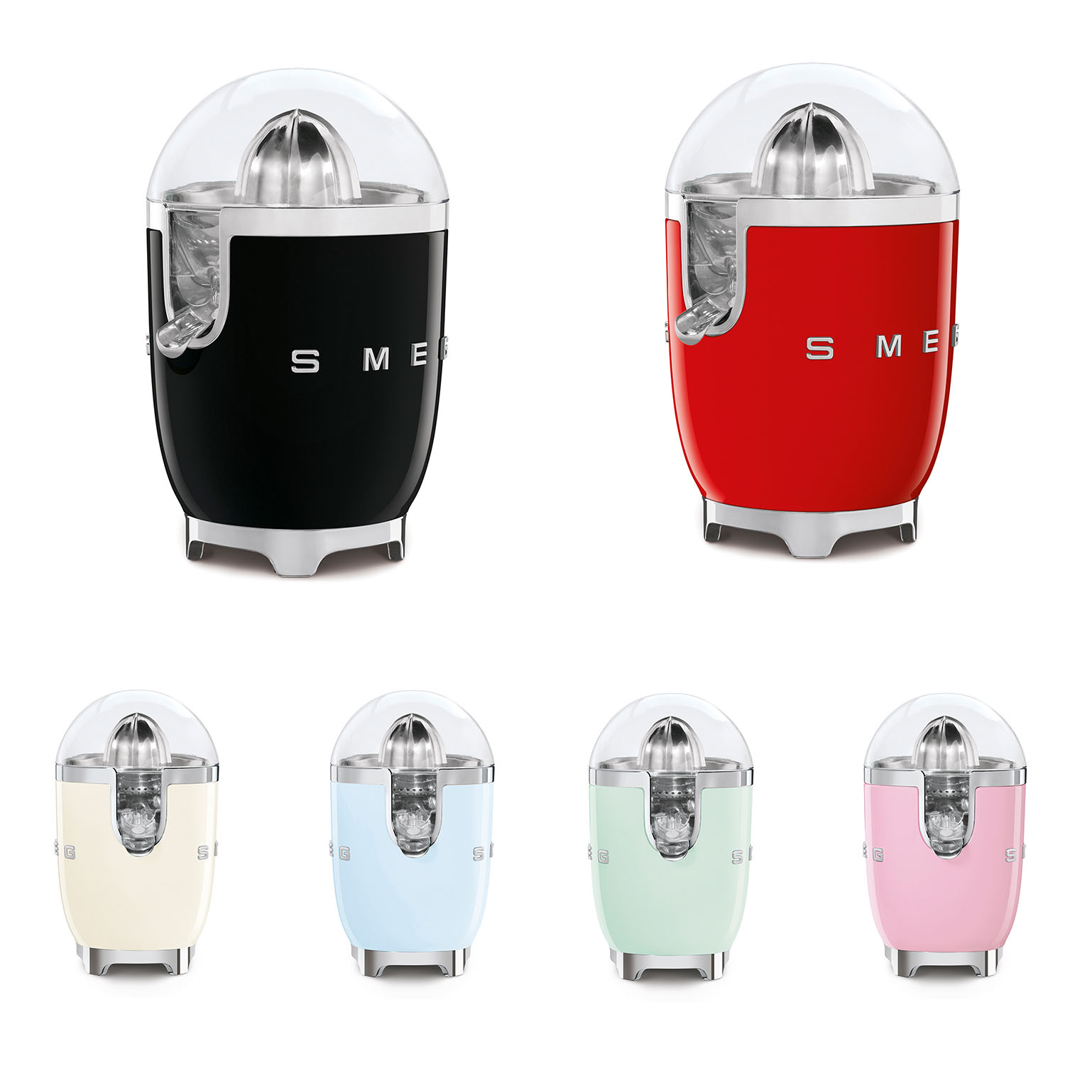 Seitenansicht smeg Zitruspresse CJF01