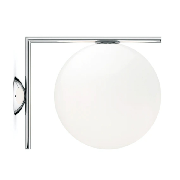 flos ic c w2 leuchte chrom 73812