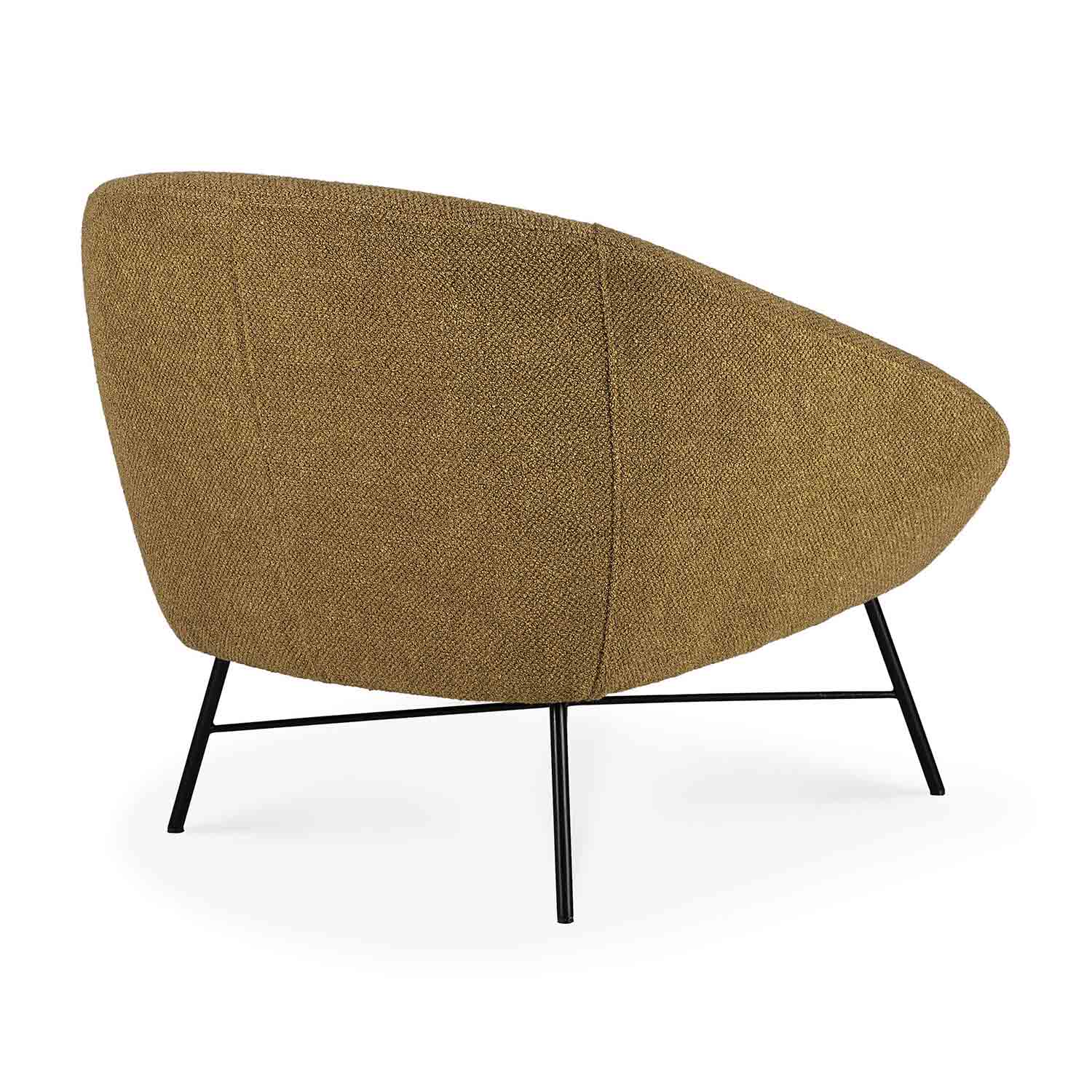 ginger ethnicraft barrow loungesessel freisteller rueckseite 88096