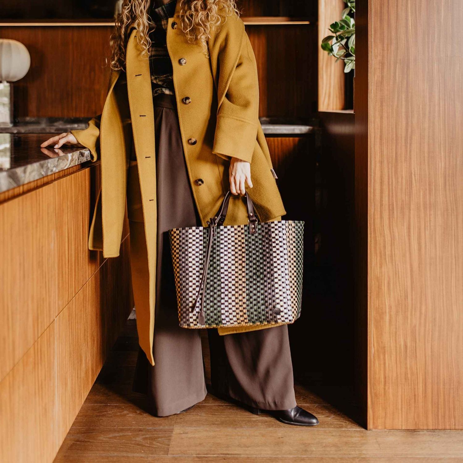 Handed By - Harper Shopper sienna mix