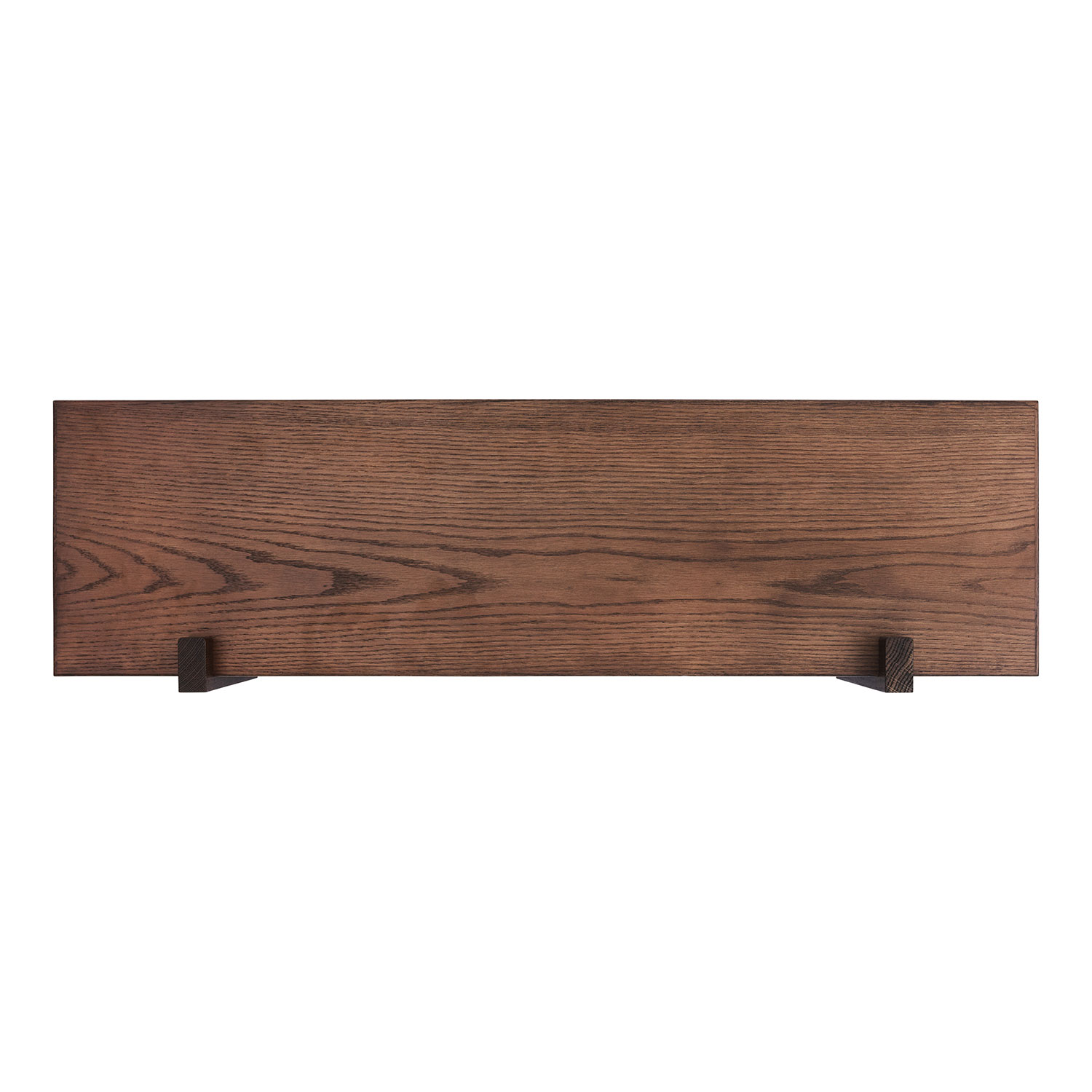 audo corbel shelf dark stained oak draufsicht 101248