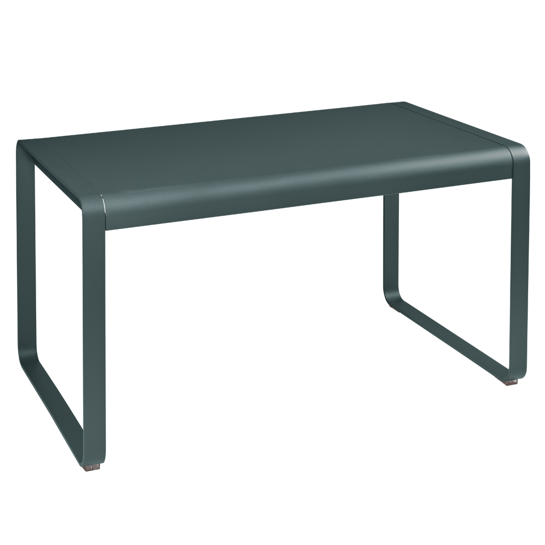 fermob bellevie tisch 140x80 gewittergrau 88552