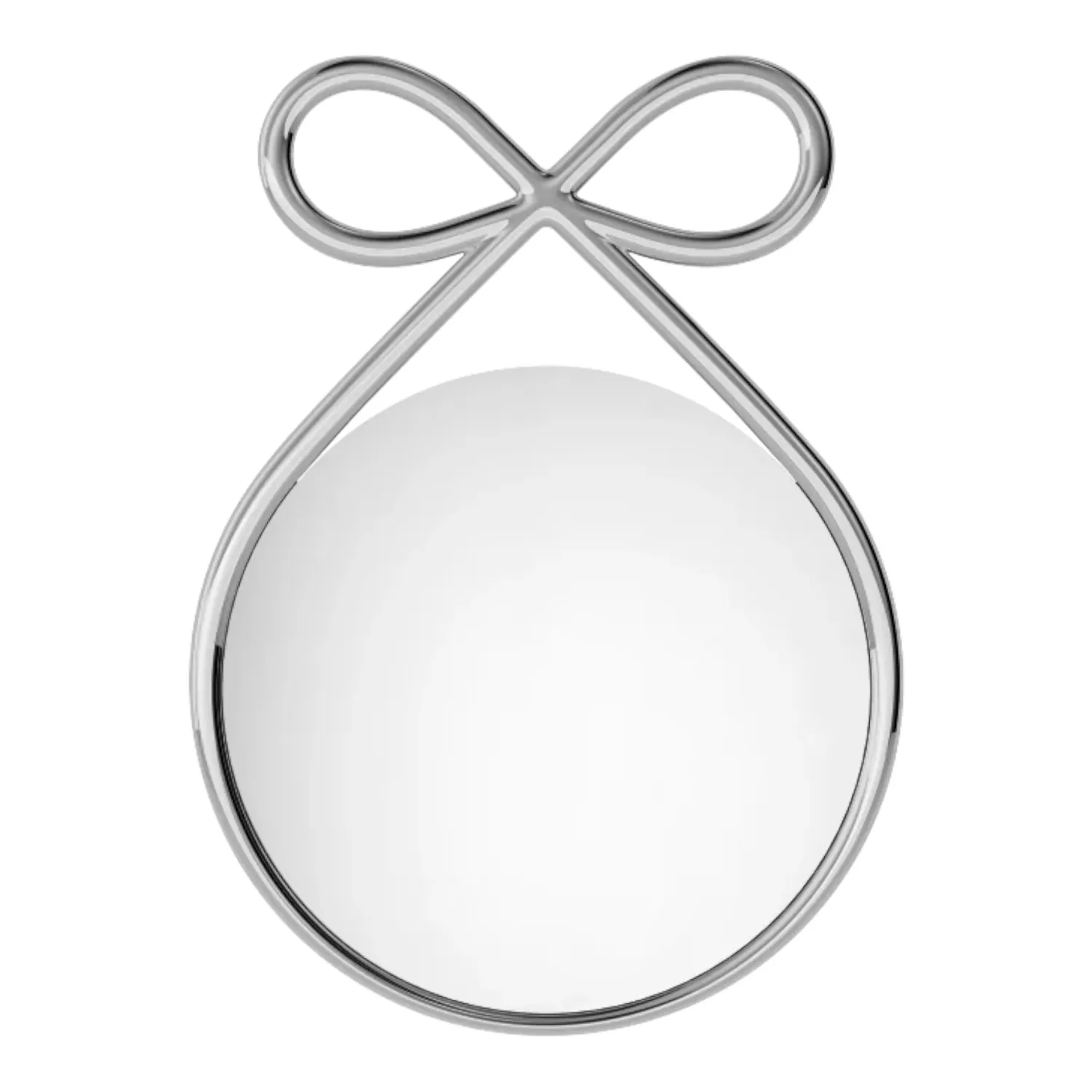 Qeeboo - Ribbon Spiegel Metal Finish silber