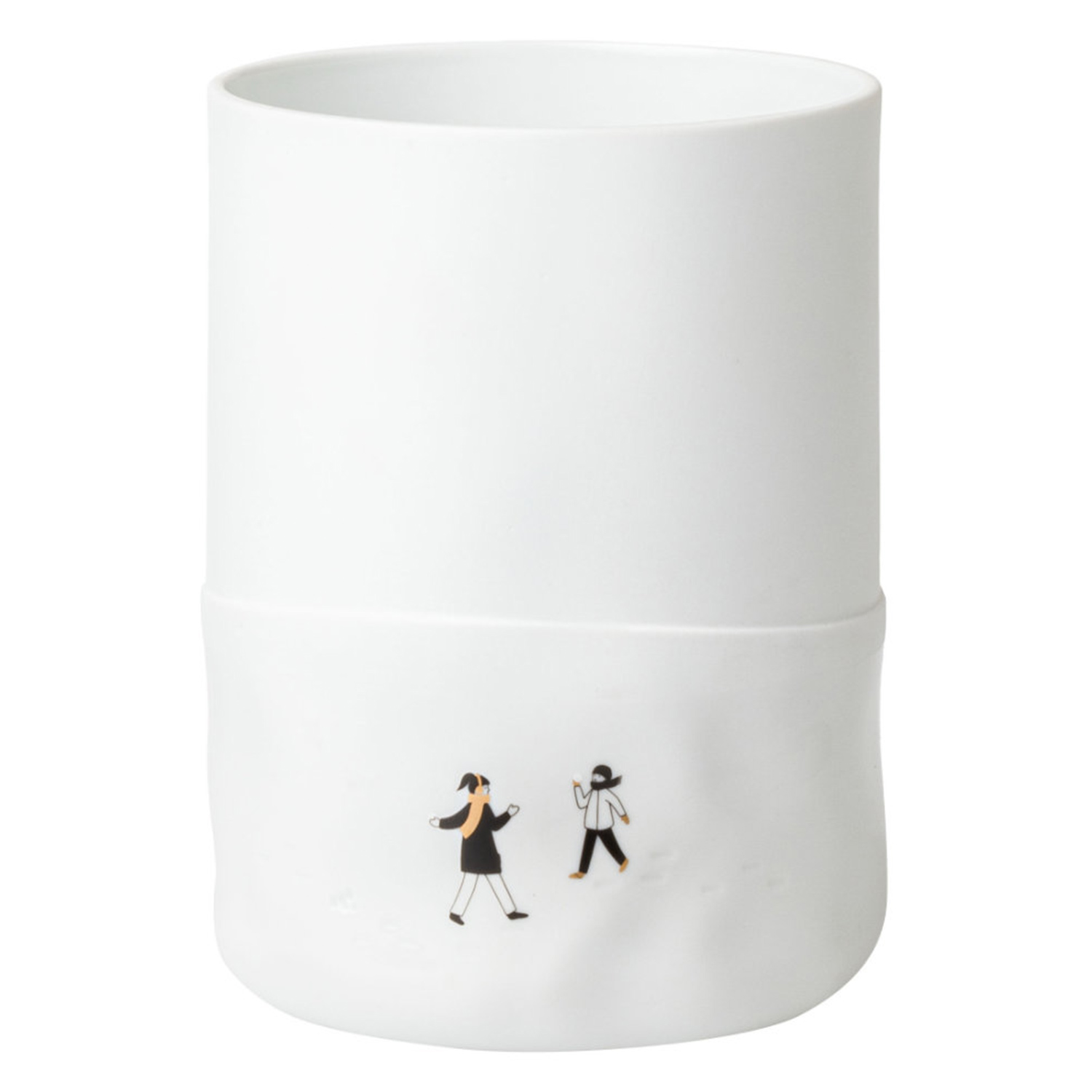 Raeder Design Schneetag Vase Schneeballschlacht 106446