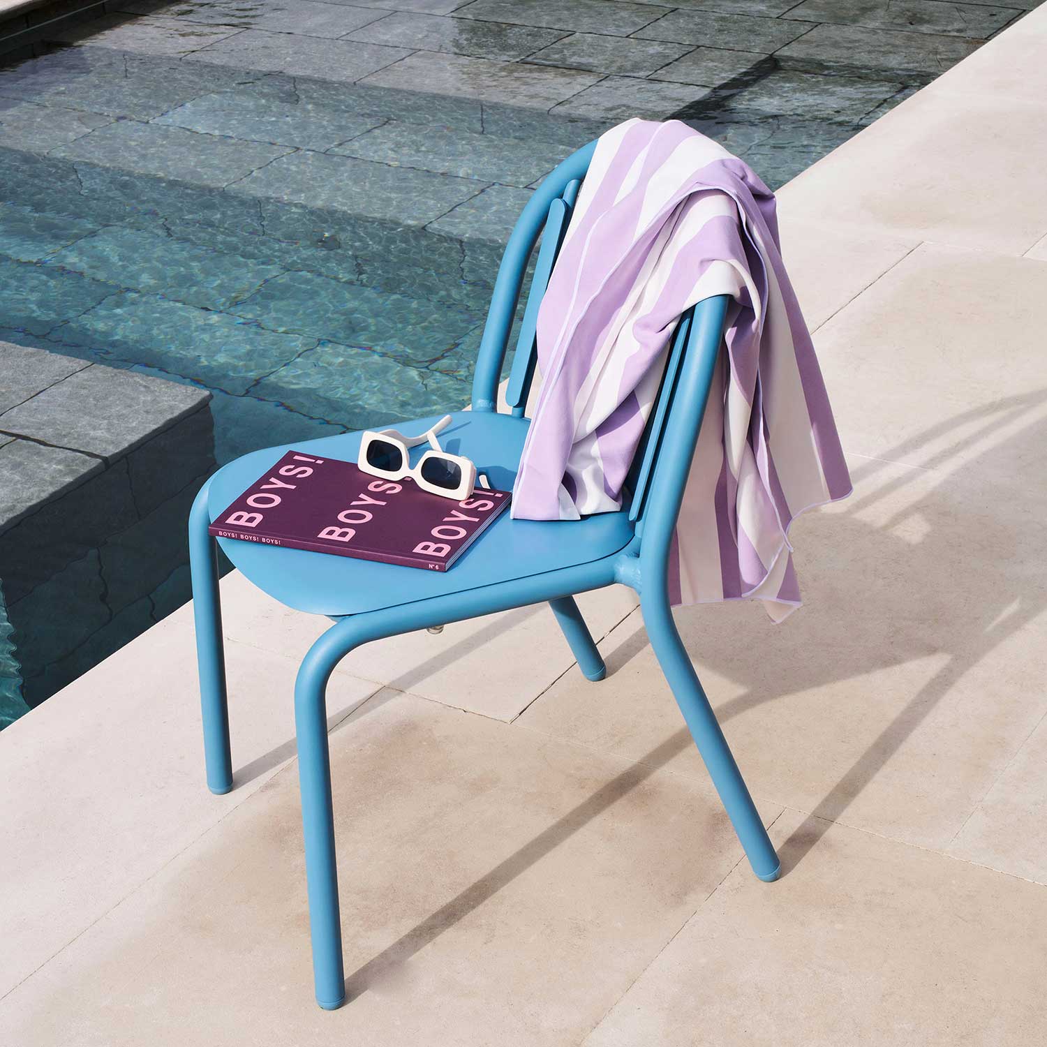 Fatboy - Fred’s Outdoor Stuhl hellgrau