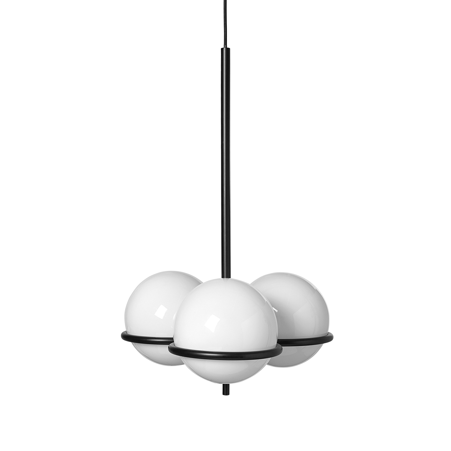 ferm living era chandelier schwarz 90843