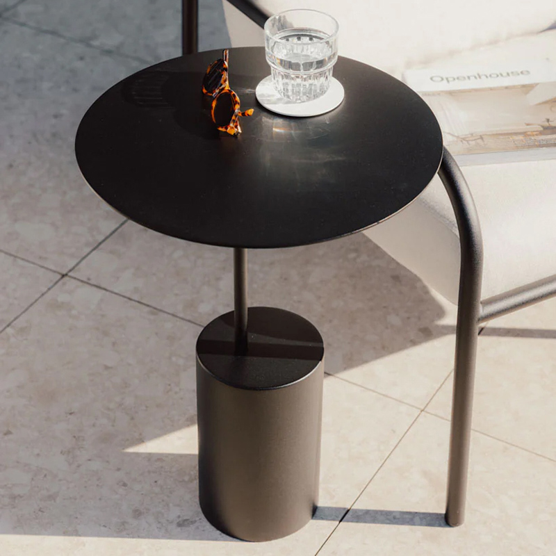 Metallbude - Ciro Beistelltisch weiß