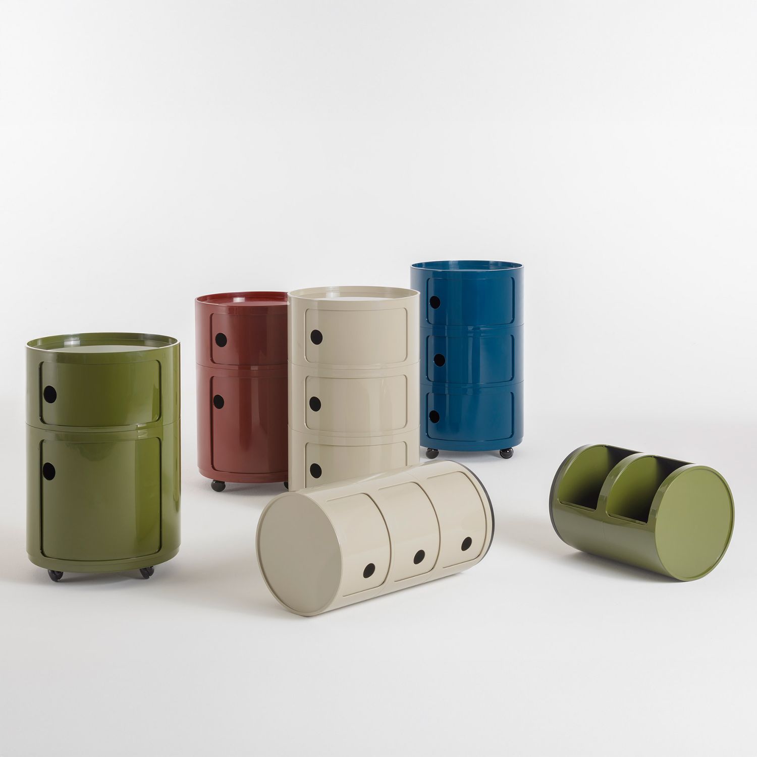 Kartell - Componibili new big 3 / 4923 taubengrau