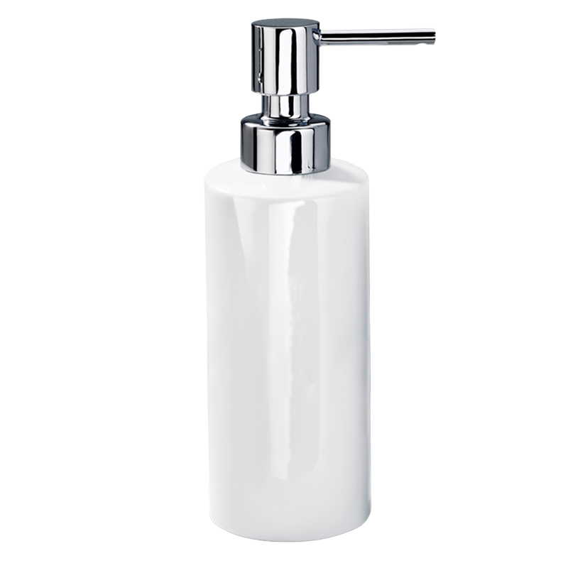 decor walther seifenspender dw480 weiss chrom 0820400 95748