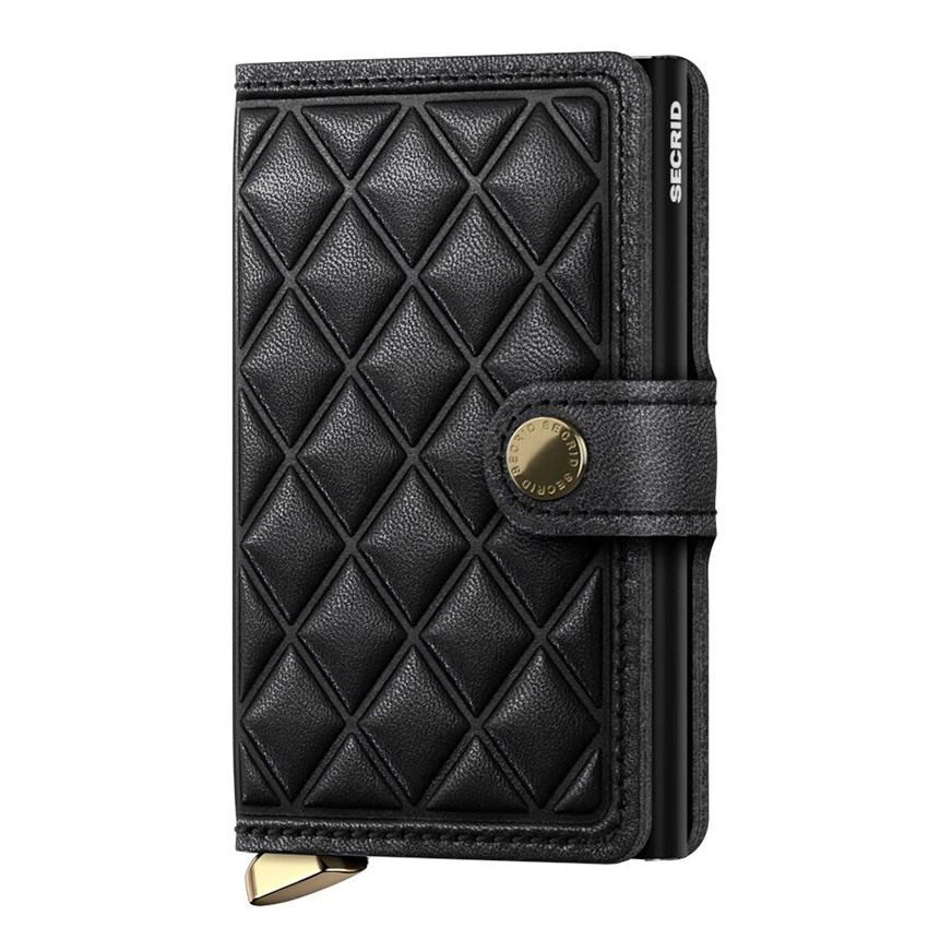 secrid miniwallet Emboss Diamond schwarz 105169