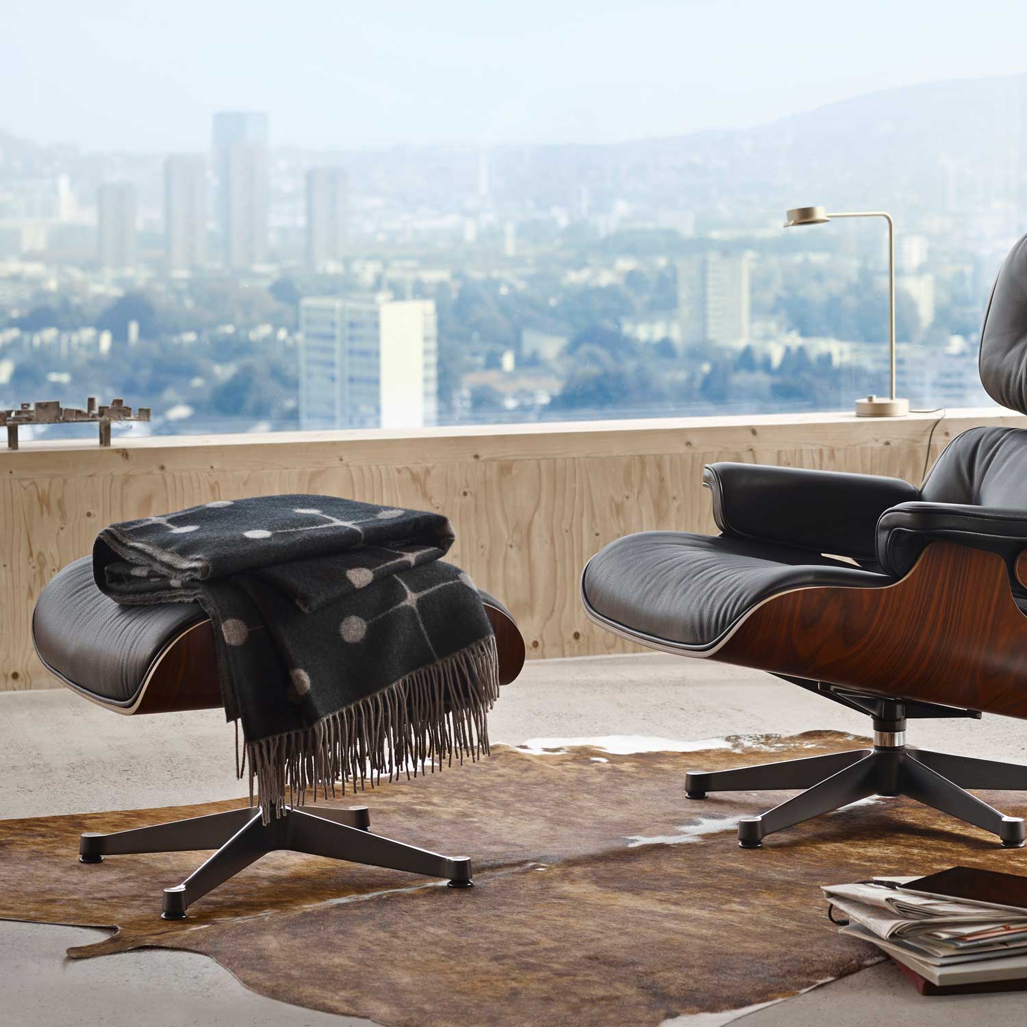vitra eames wool blanket schwarz 4