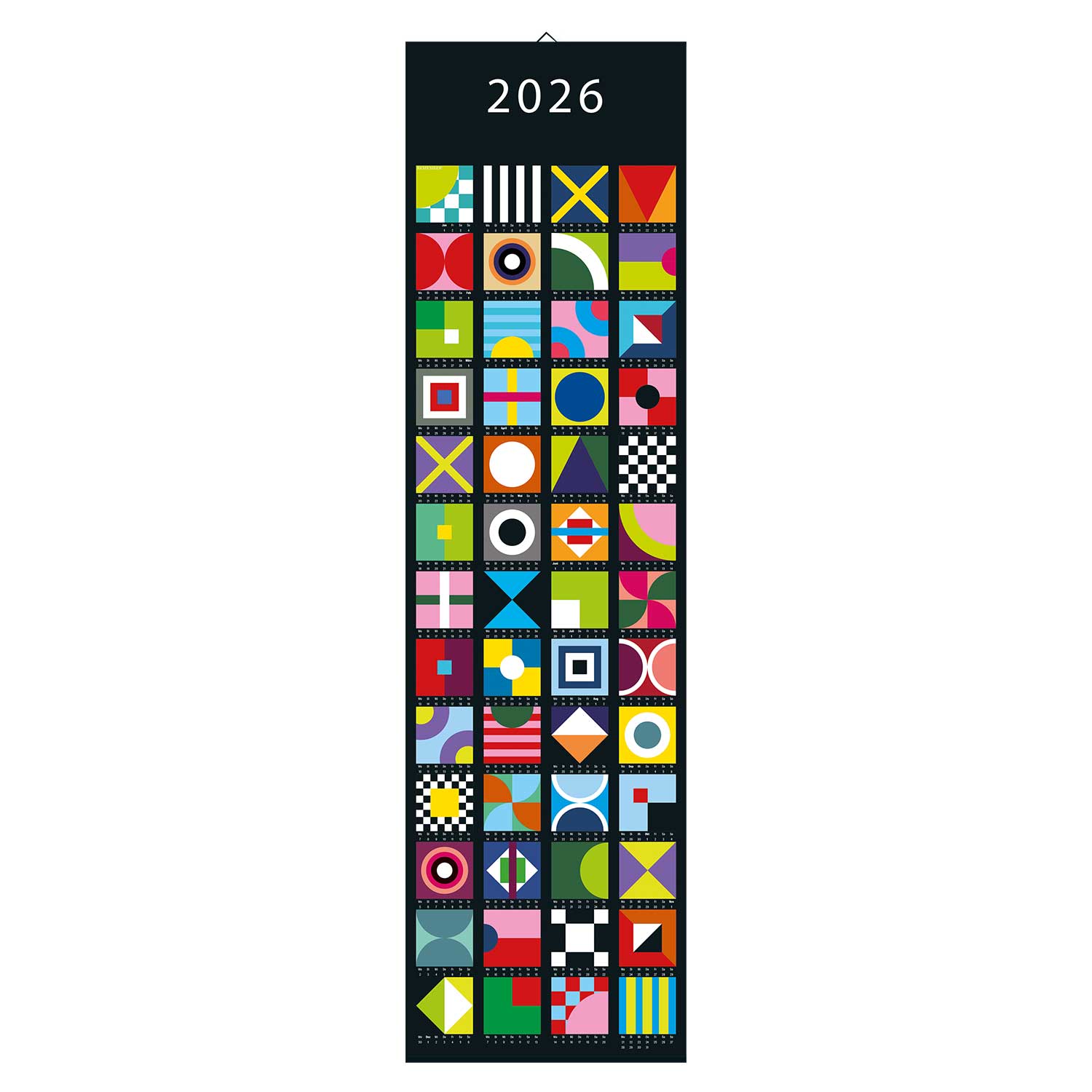 REMEMBER - Bannerkalender 2026