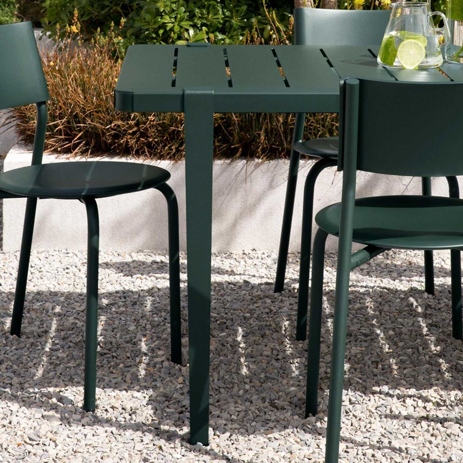 Tiptoe - Tischbein für den Außenbereich 75 cm waldgrün