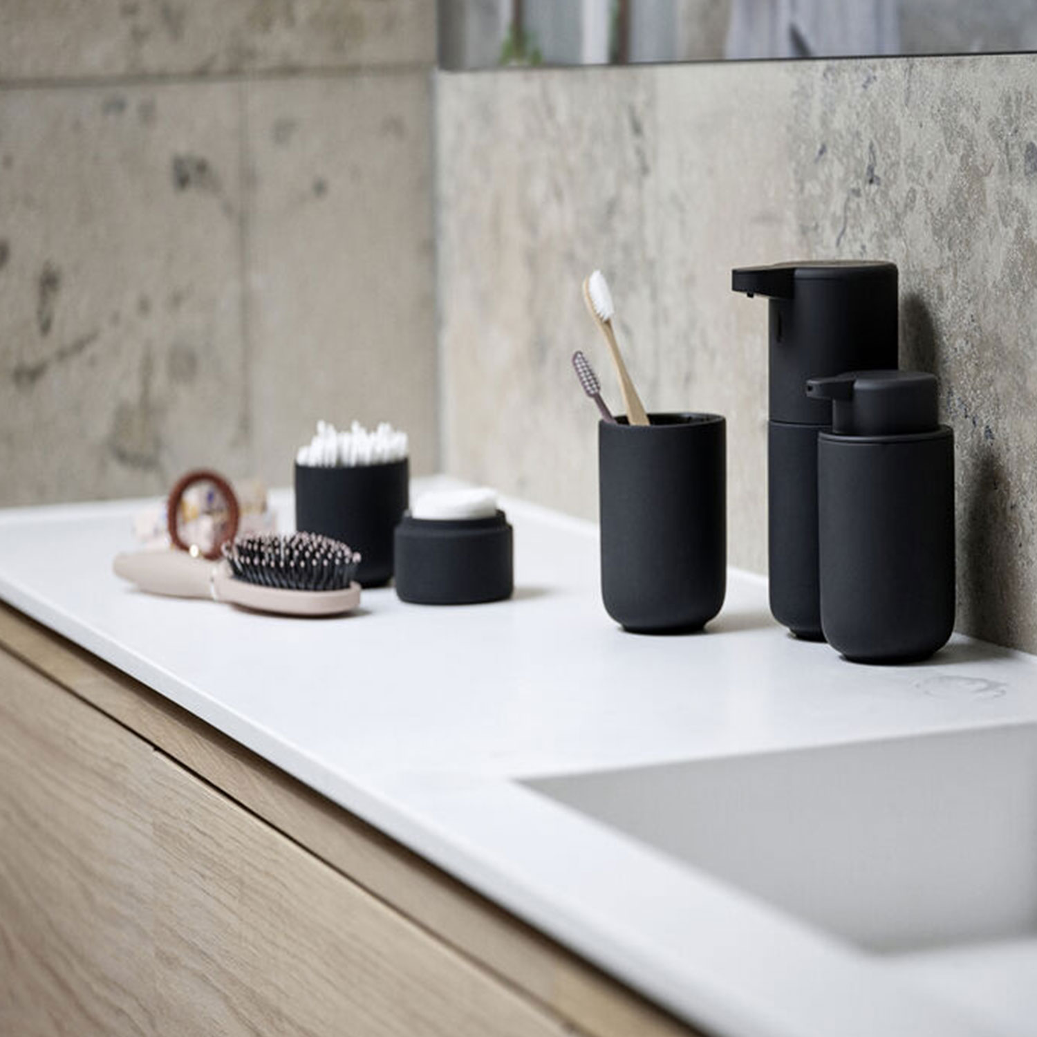 Zone Denmark - Ume Zahnbürstenbecher schwarz