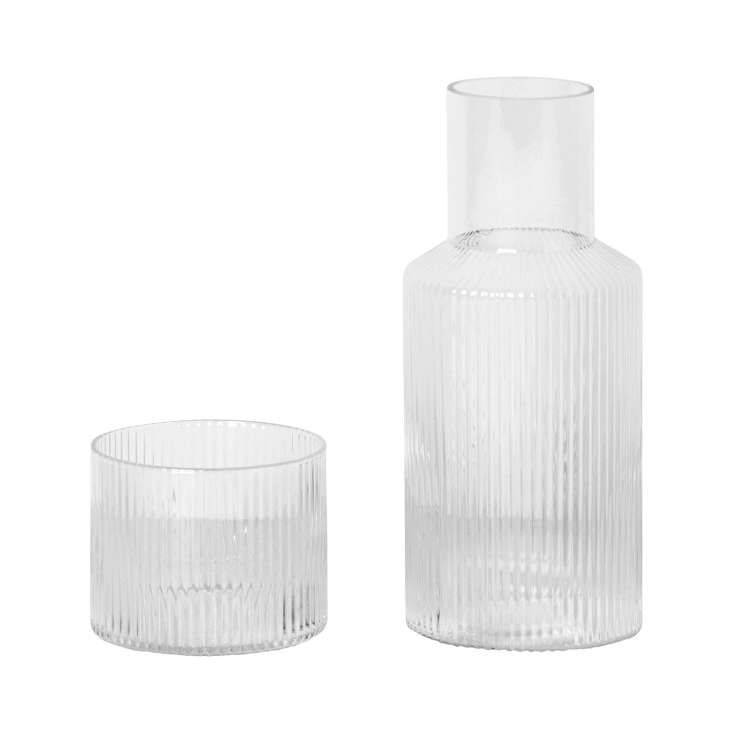 ferm living ripple karaffe kirstall set mini