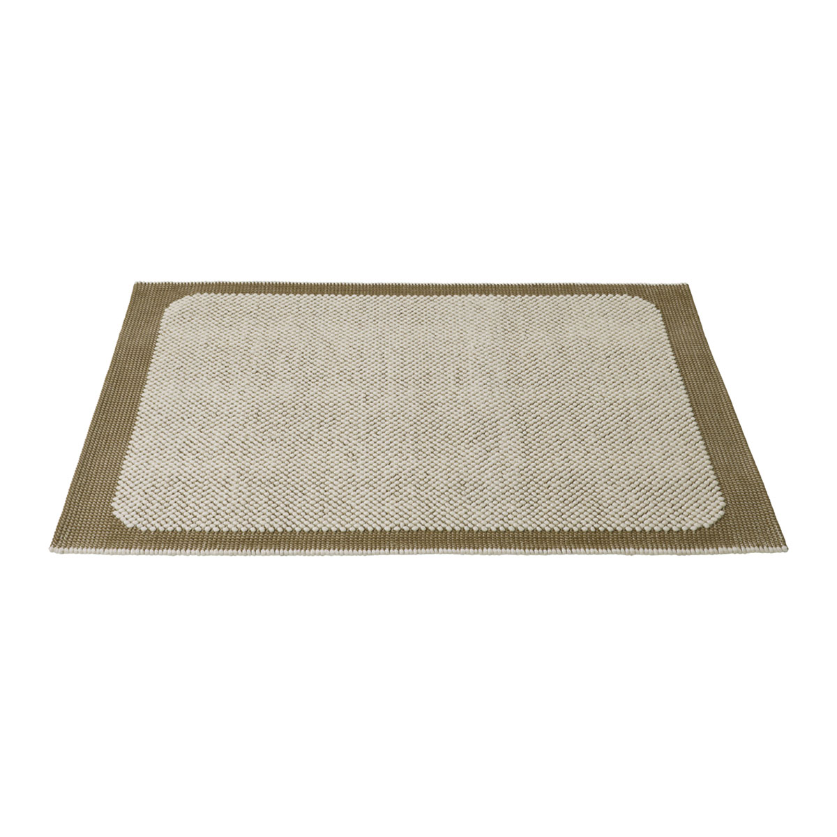 muuto pebble rug 170x240  brown green 89522
