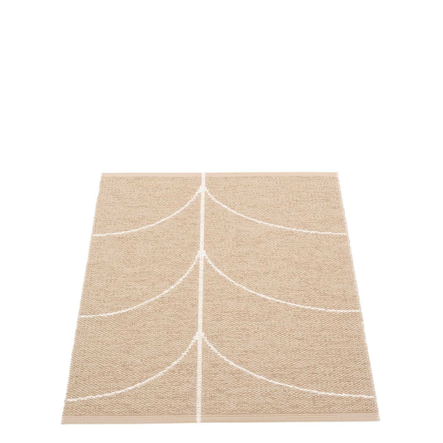 Pappelina - Leif Teppich 70x90 cm light nougat/vanilla