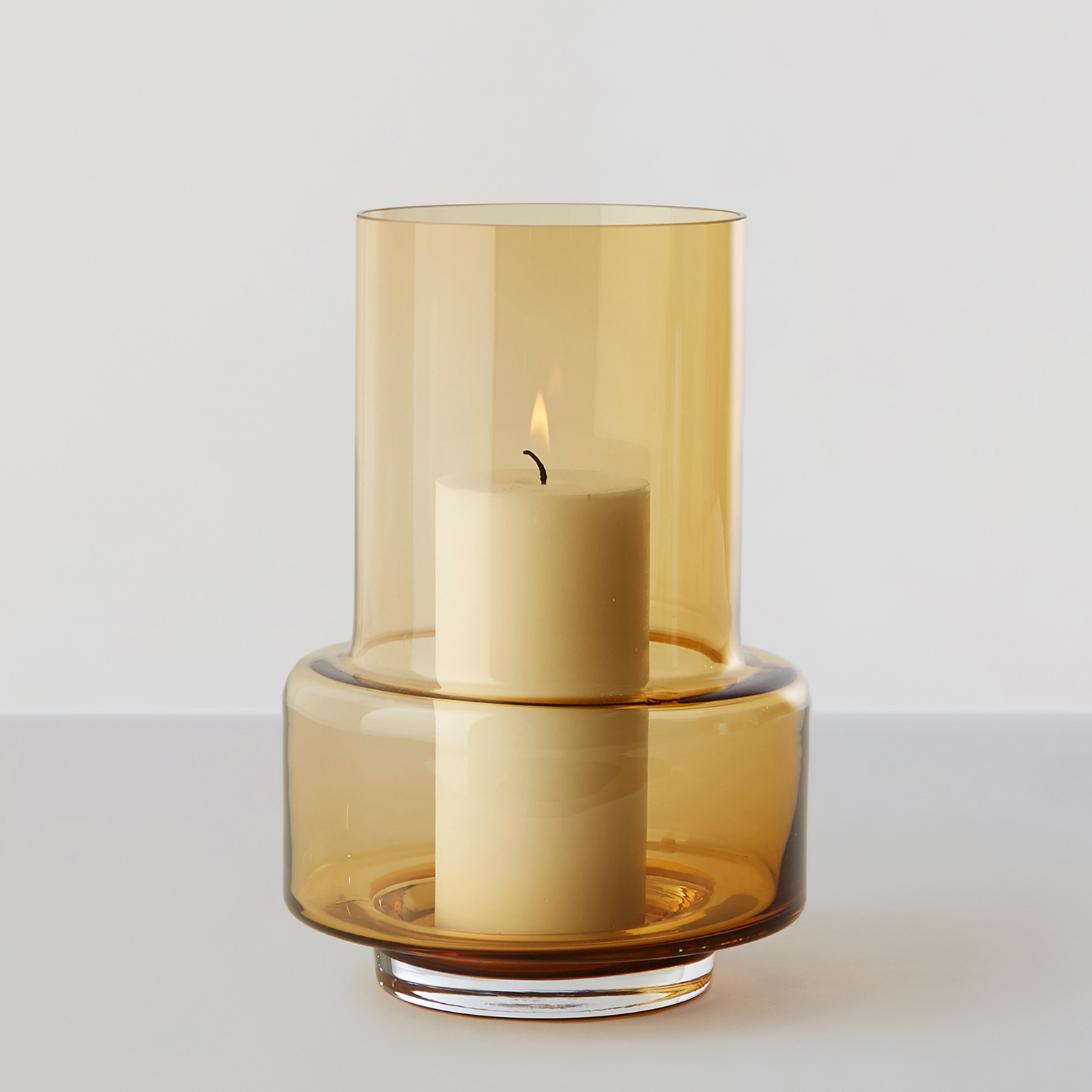 Ro Collection - Hurricane Vase No. 26 smoked grey