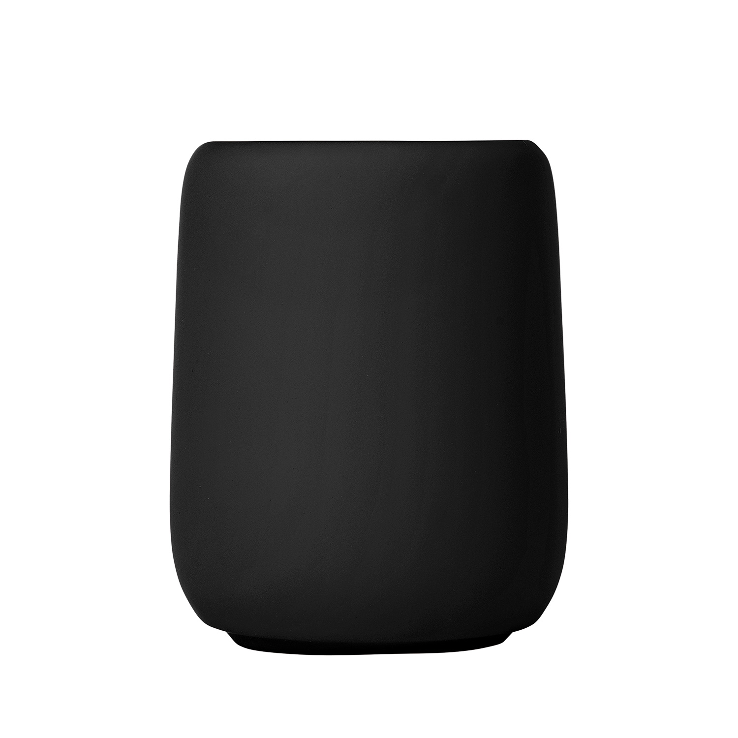 blomus sono zahnputzbecher schwarz 81900