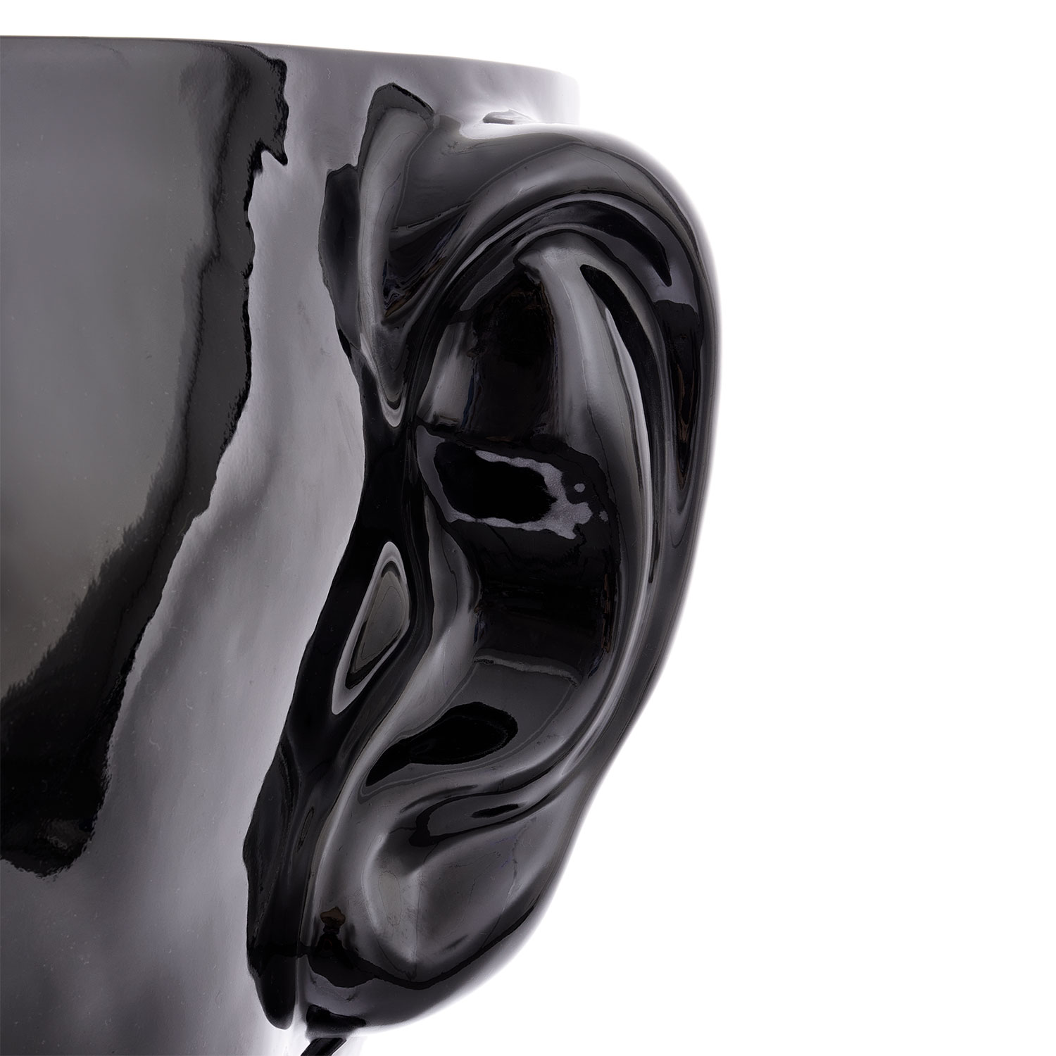 head beistelltisch schwarz detail pols potten 101533