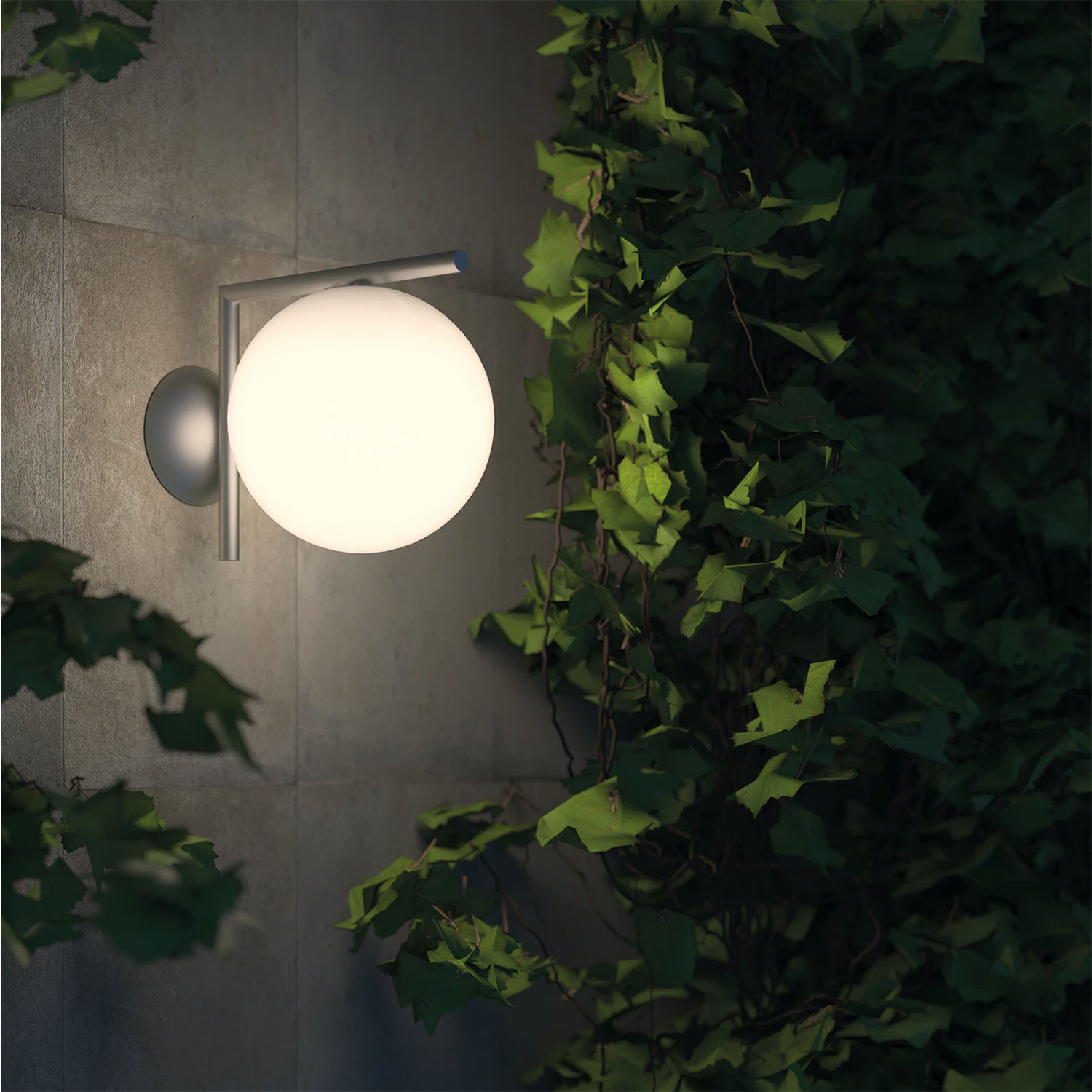 flos ic wall outdoor chrom 73695