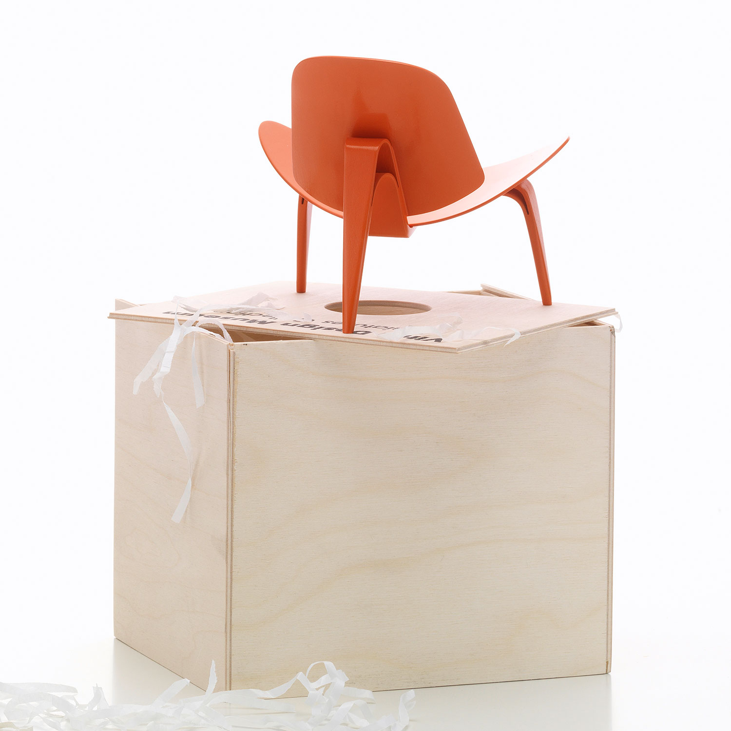 Vitra - Miniatur 3-Benet Skalstol Wegener