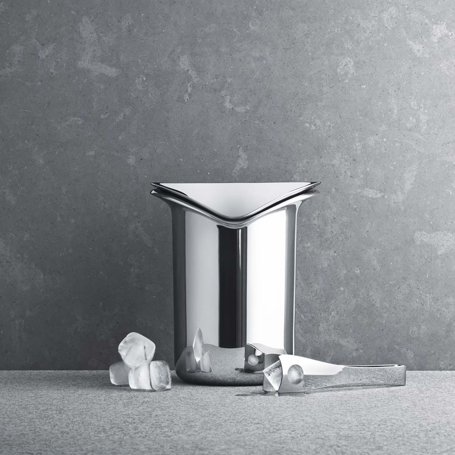 Georg Jensen - Wine & Bar Eiskübel mit Zange