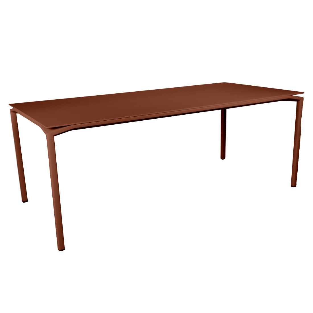 Fermob - Calvi Tisch mit Samtfinish 195x95 cm