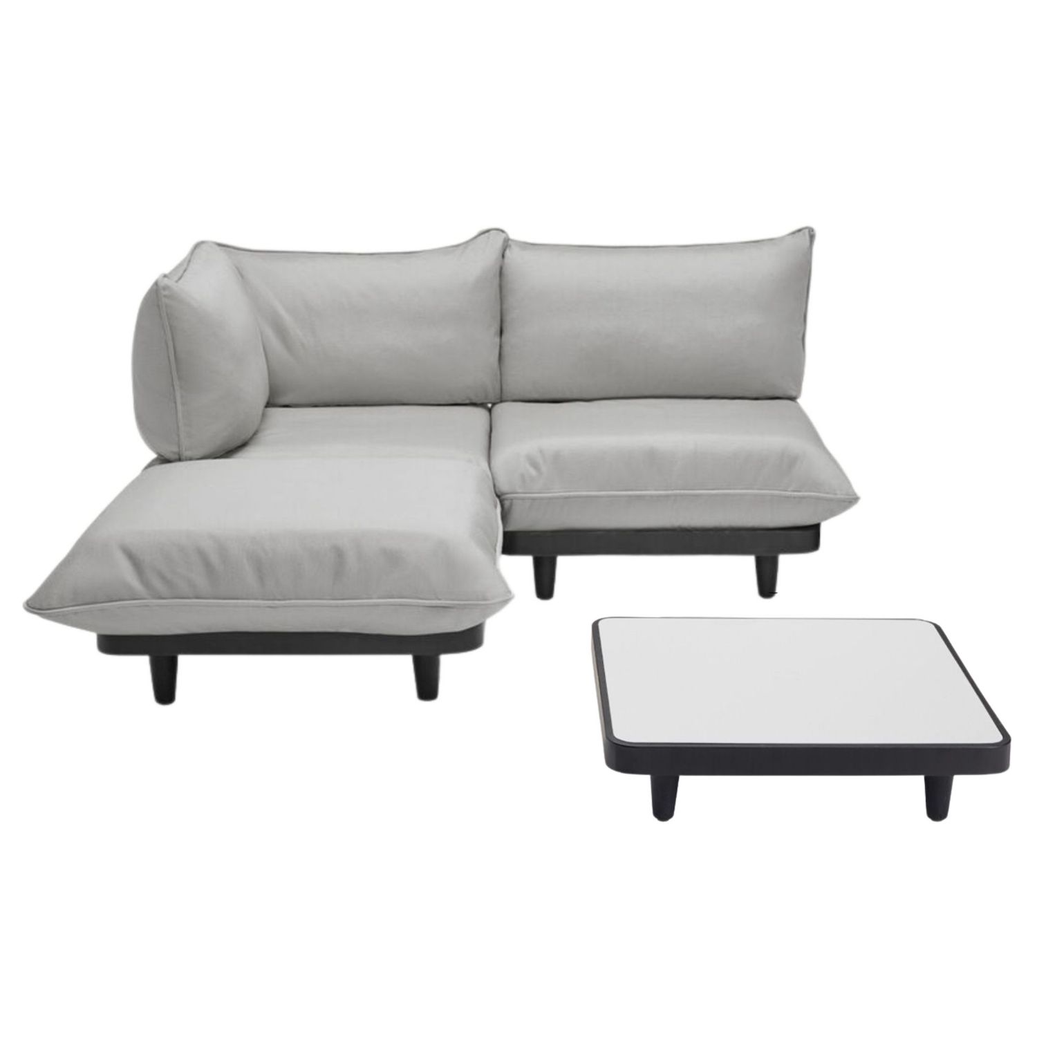 Fatboy - Paletti Set medium royal wolf grey + Tisch