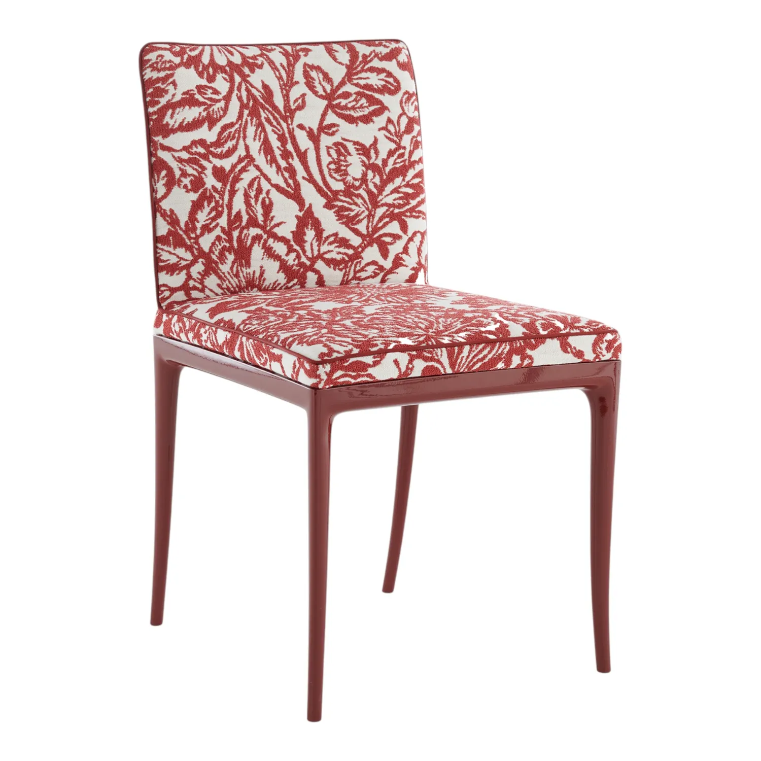 Kartell - Lillybet Stuhl Flower Key burgundy/rot