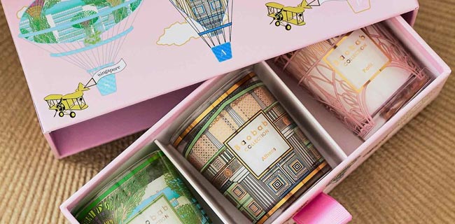 Baobab Collection Trio Kerzen Geschenkset