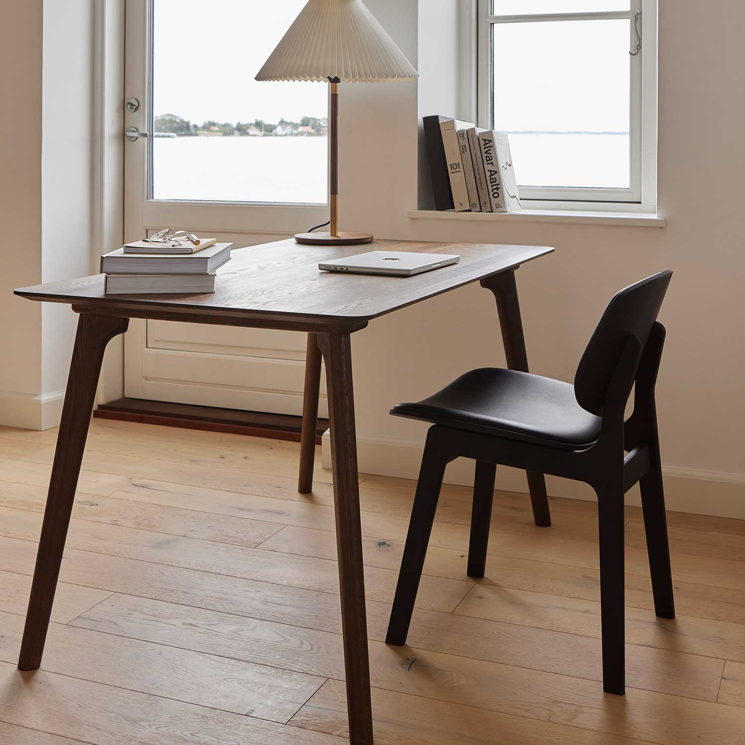 Ro Collection - Pandora Stuhl oak schwarz lackiert