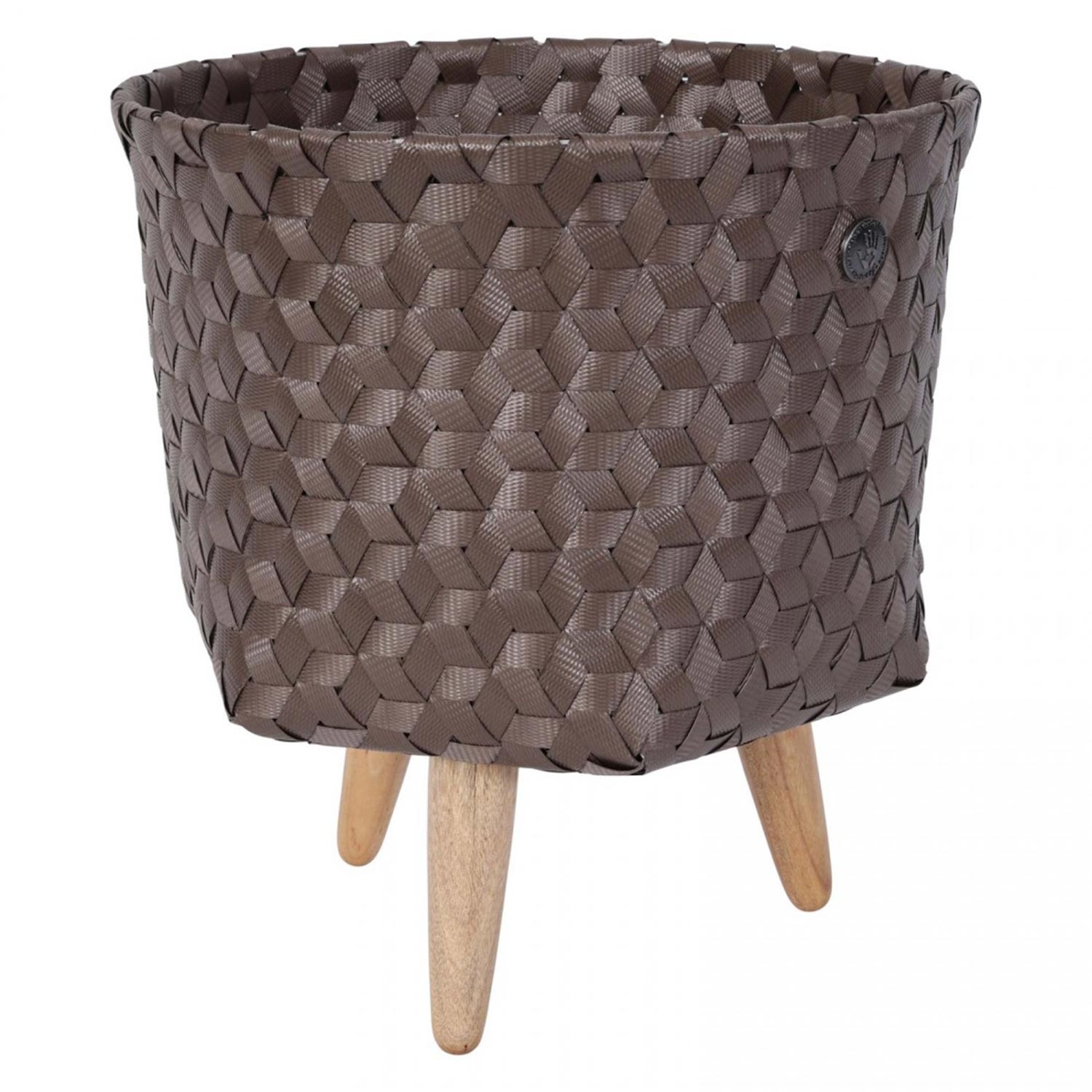 handed by dimensional korb s taupe mit fuessen 93879