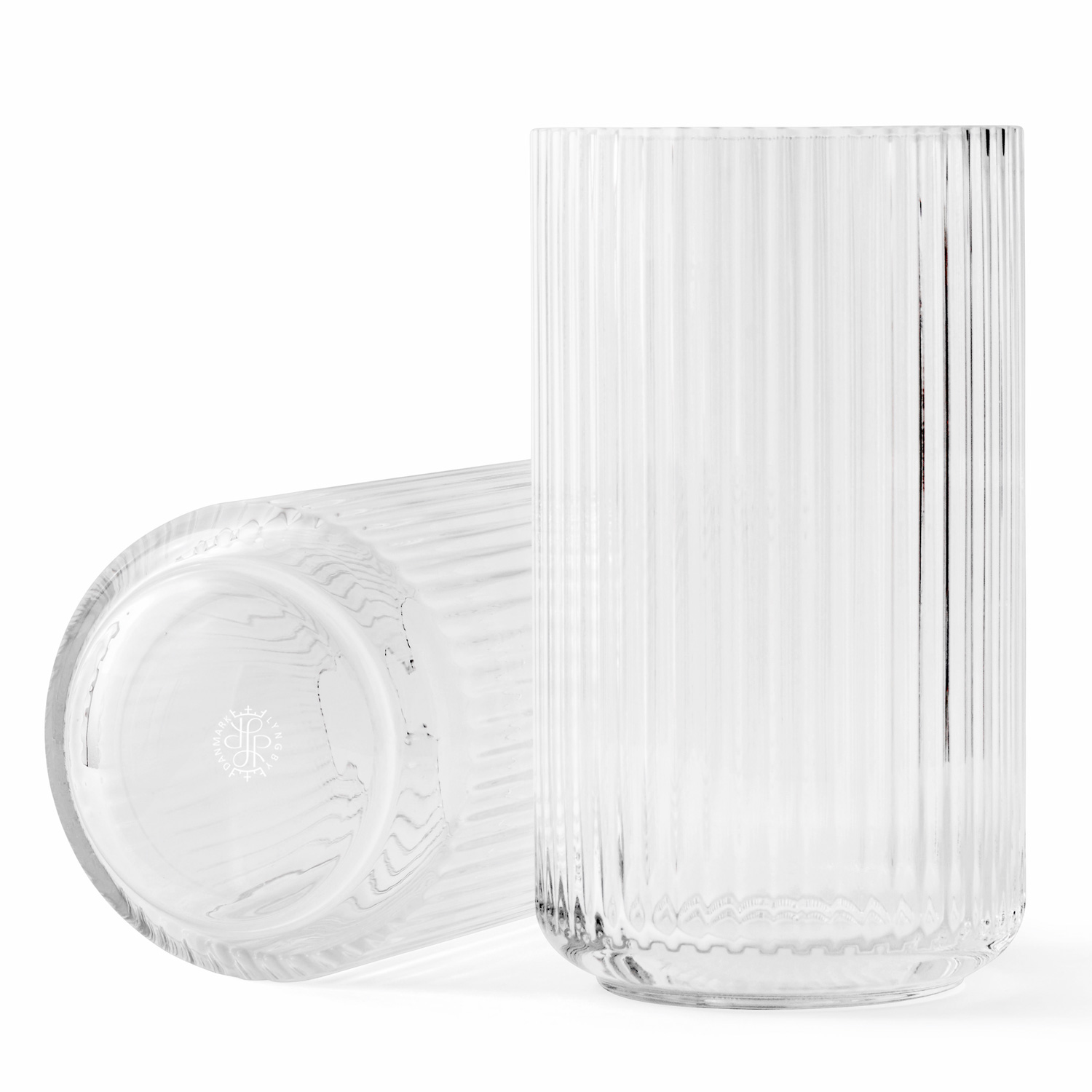Lyngby vase glas klar 25cm 201091