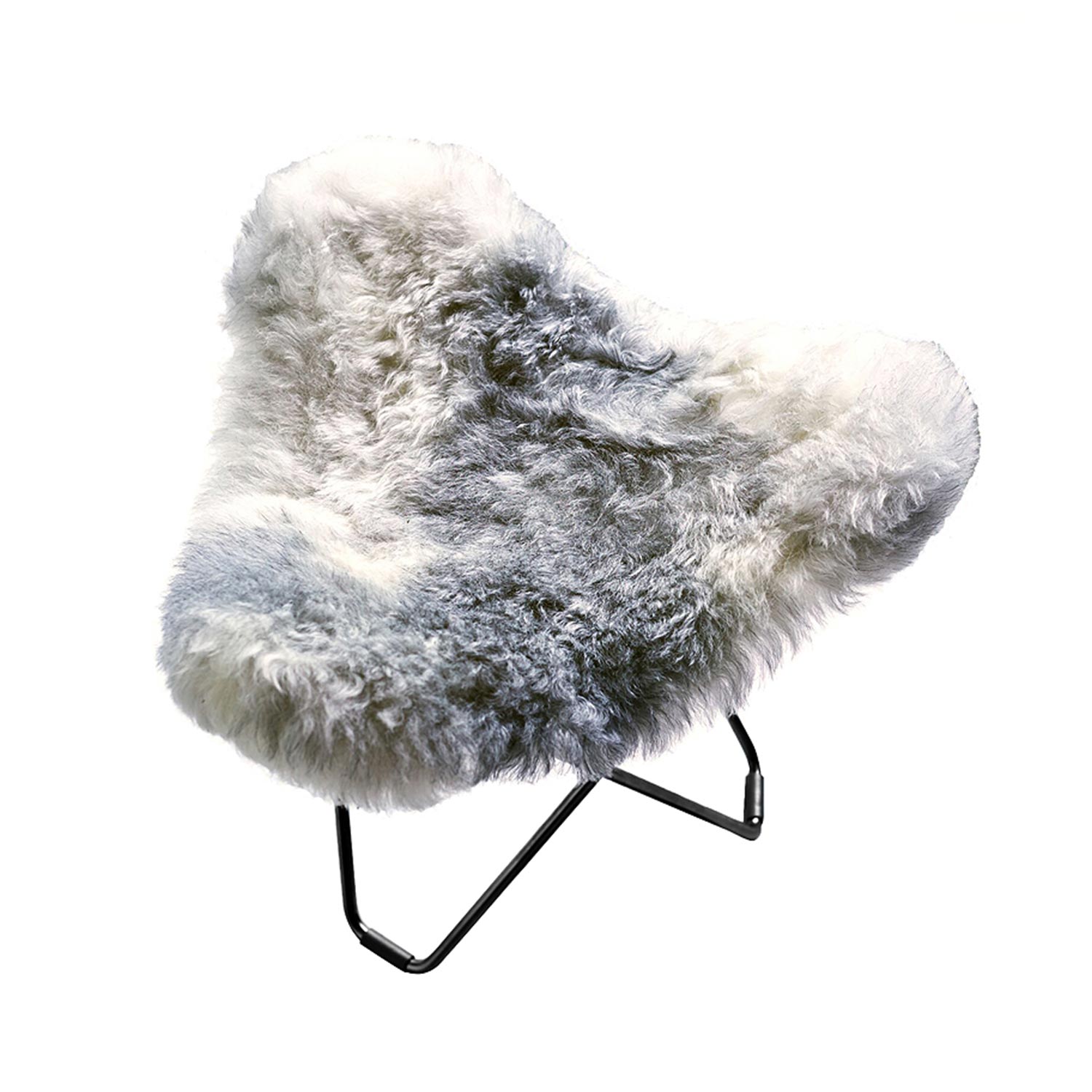 shorn grey / schwarz