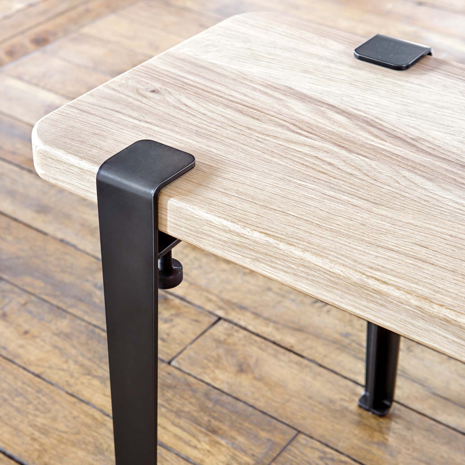 Tiptoe - Duke Sitzbank Eiche eukalyptusgrau