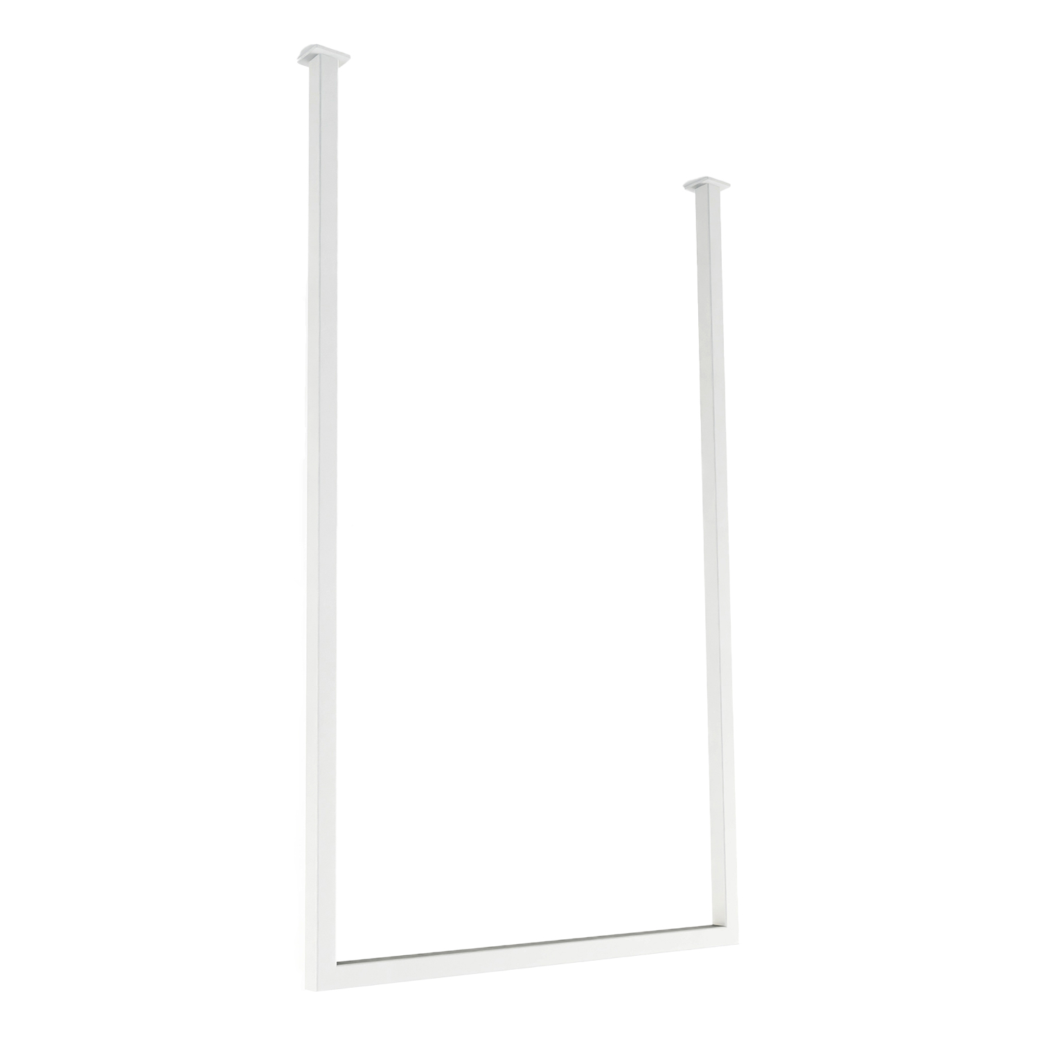 metallbude tensi handtuchhalter weiss eckig 96939