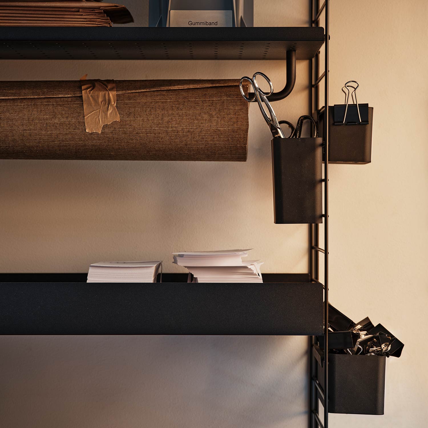 string organizer boxen schwarz 74820