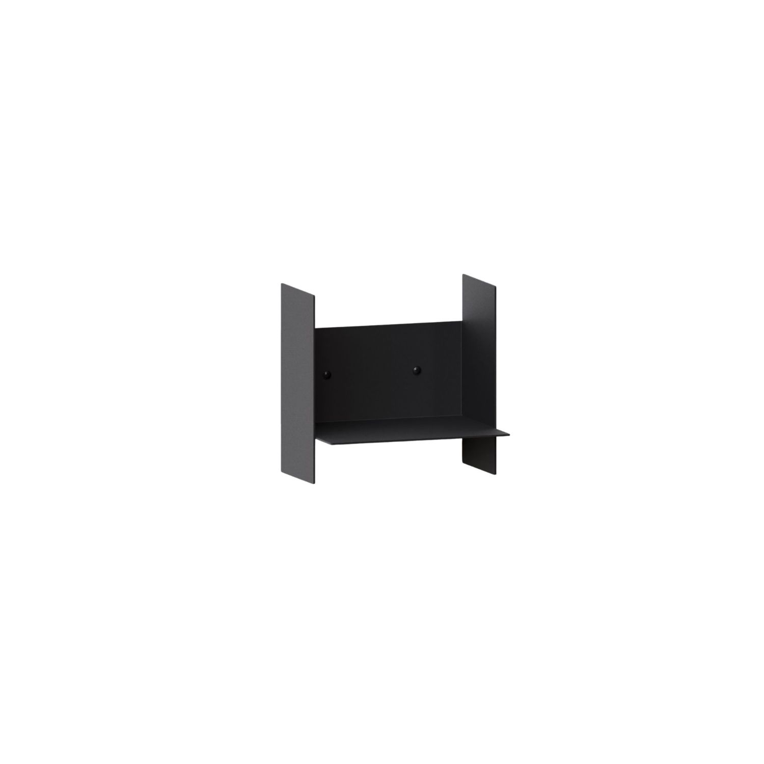 Tiptoe - PLI Wandregal 20 x 15 cm schwarz-graphit