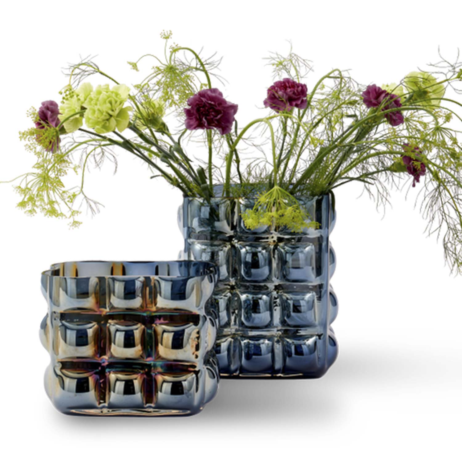 Pols Potten - Bubble Vase L blau