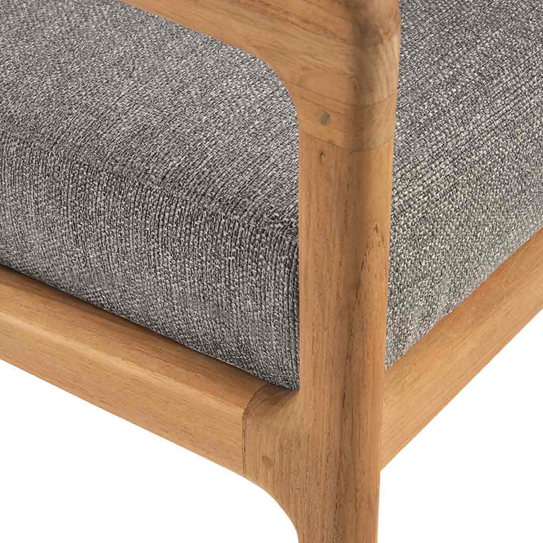 ethnicraft stoff 1253 natural jack gartensessel 1 sitzer closeup freisteller schraeg 85609