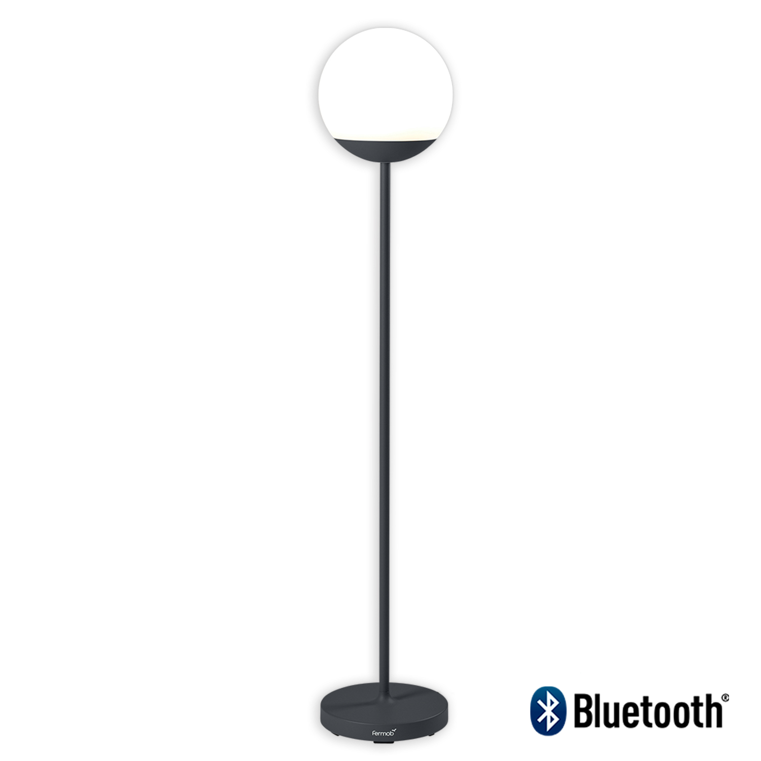 fermob stehlampe mooon h134 anthrazit 61436