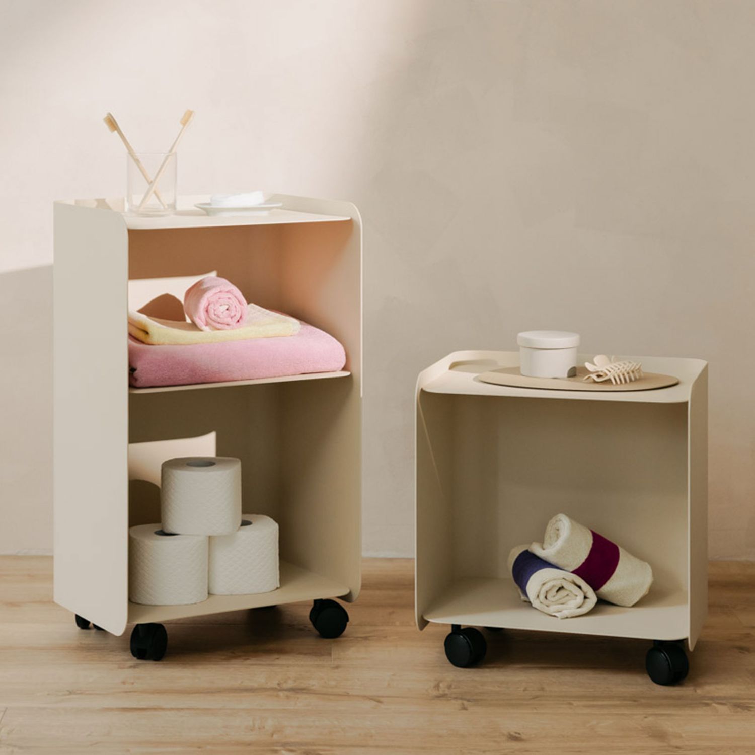 Metallbude - Juno Rollcontainer Größe S schwarz