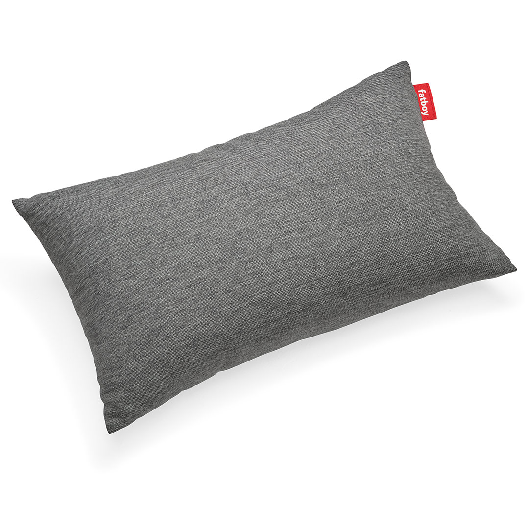 fatboy pillow king outdoor rock grey 68315