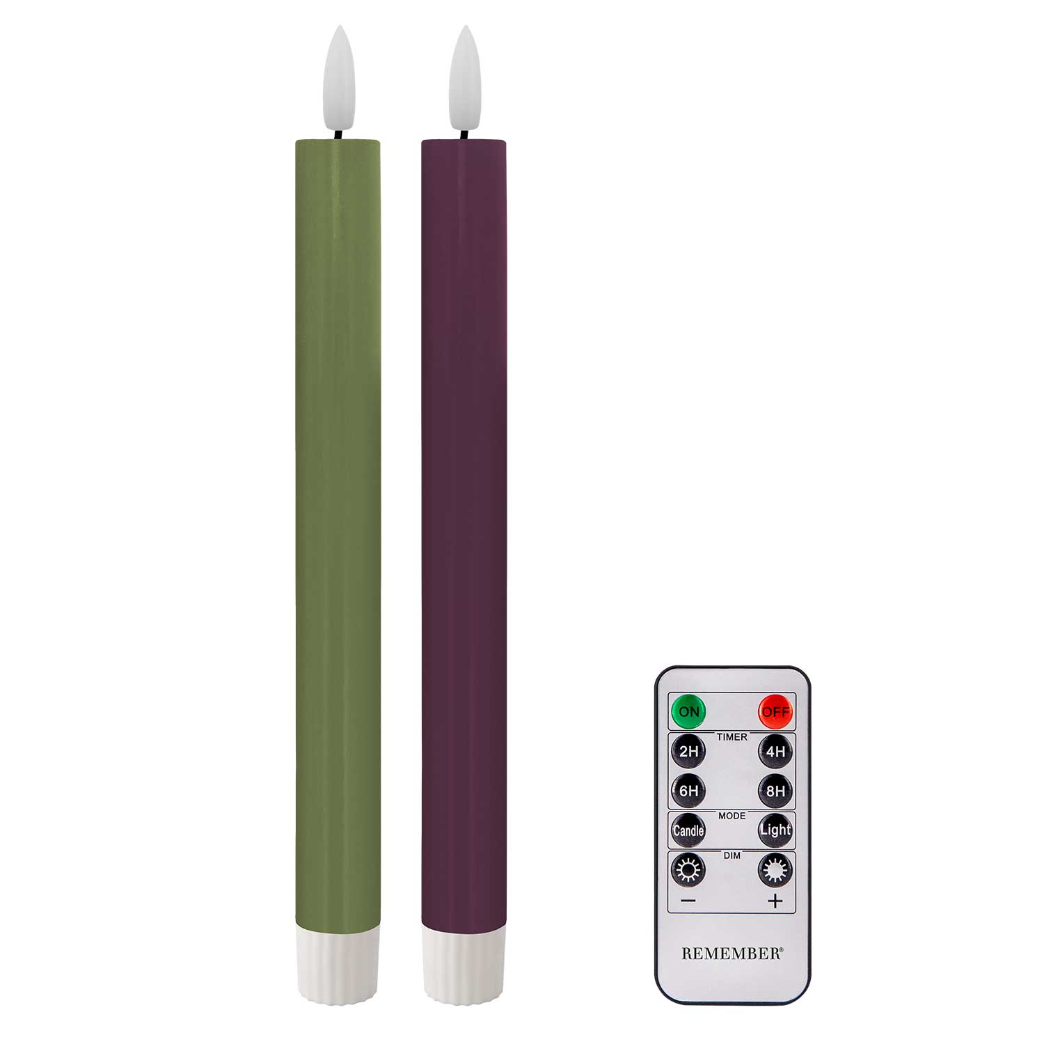 REMEMBER - LED Stabkerzen-Set