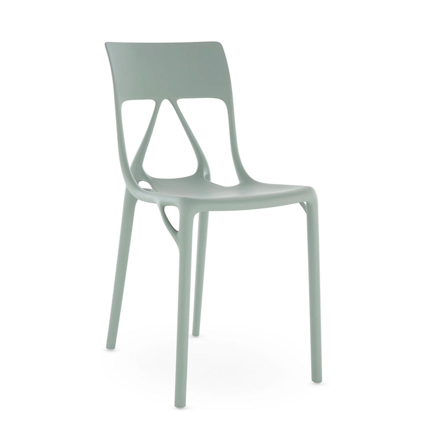 Kartell - A.I. light Stuhl grün