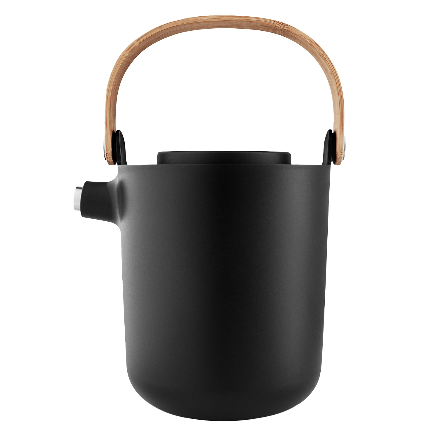 eva solo nordic kitchen isolierkanne tee schwarz 520439 85198