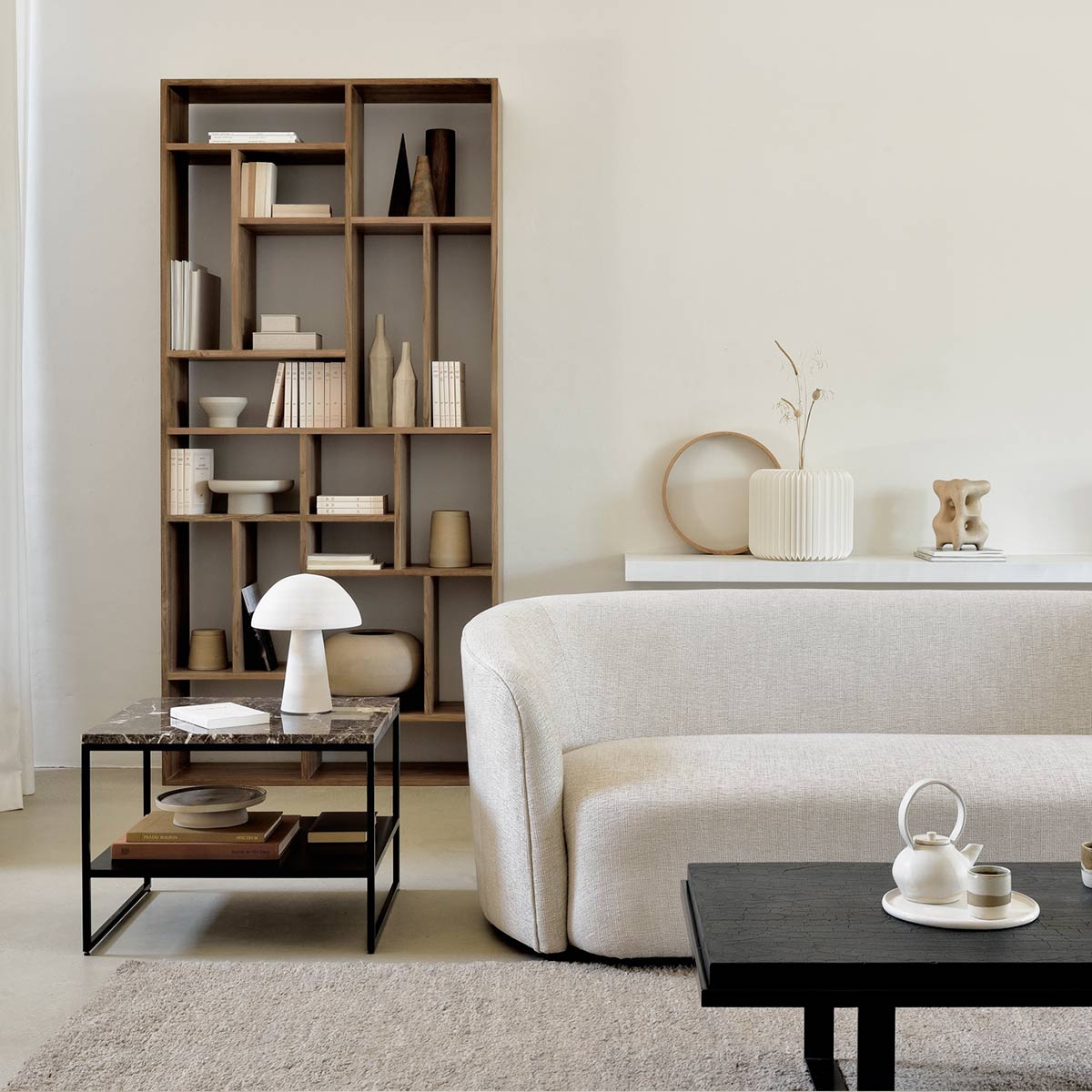 dunes ethnicraft teppich wolle lifestyle regal sofa hell 86479