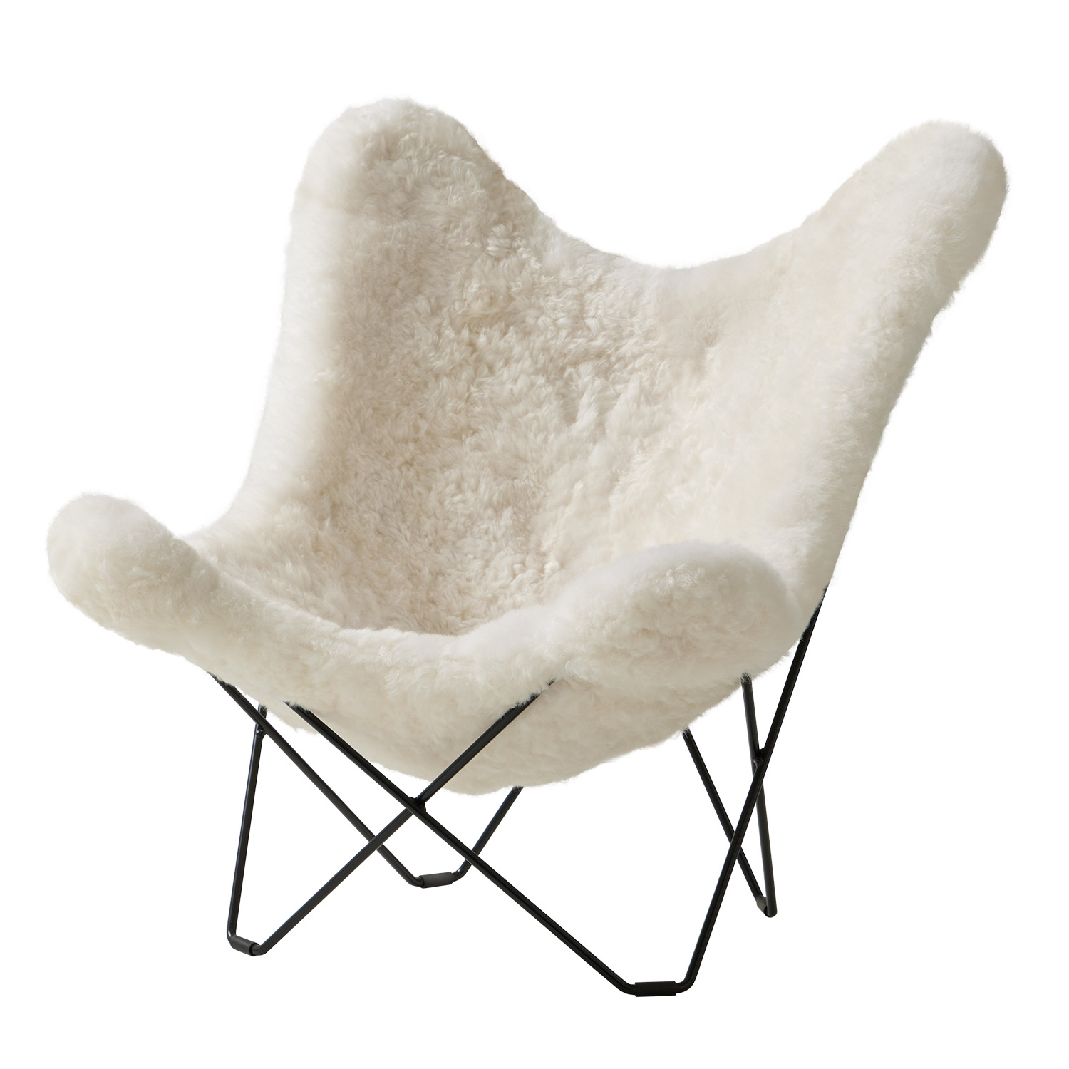 cuero iceland mariposa double sided sheepskin 97425